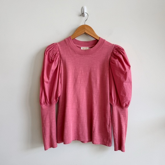 NATION LTD • Daniella Combo Party Tee in Geranium - Picture 4 of 13